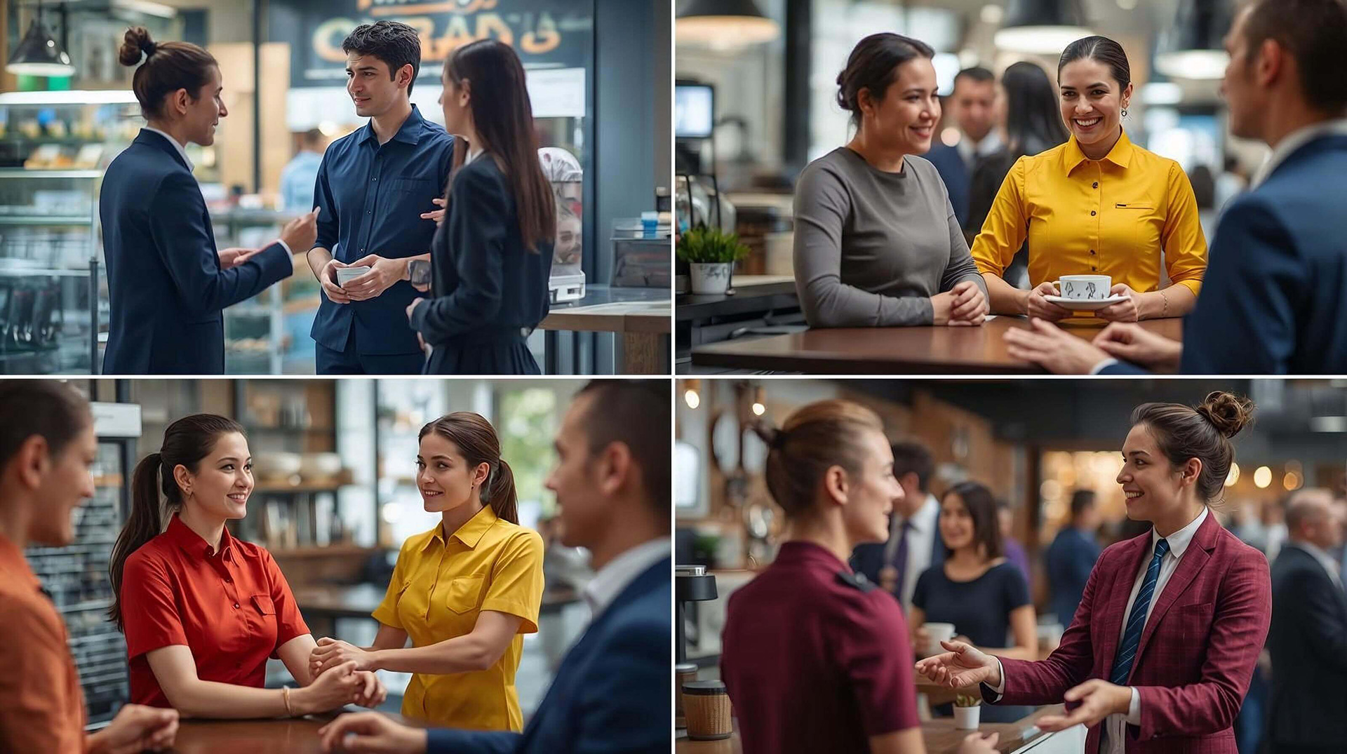 จิตวิทยาเรื่องสีในชุดยูนิฟอร์มพนักงาน